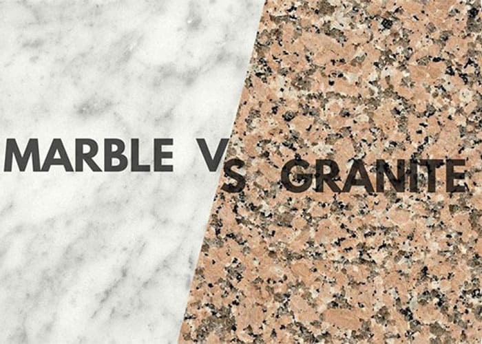 marble và granite nên chọn đá ốp thang máy nào